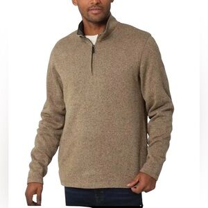 Wrangler Authentic Quarter Zip Pullover Sz XXL